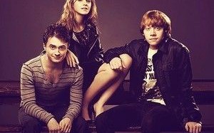 The Golden Trio Love Triangle Harry Potter One Shots