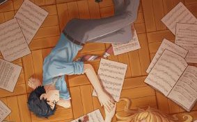 14. Your lie in April 1st opening- Hikaru nara