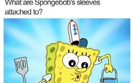 cartoon logic spongebob