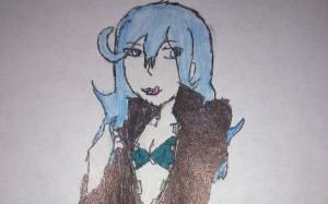 Sexy Emo Drawing