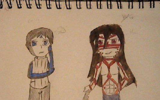 Scp 073 And Scp 076 As Chibi Colored Book O Trashy Drawings