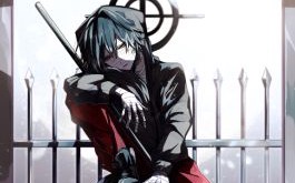 Angels of death satsuriku no tenshi zack with bandages on face with one eye  games, HD wallpaper