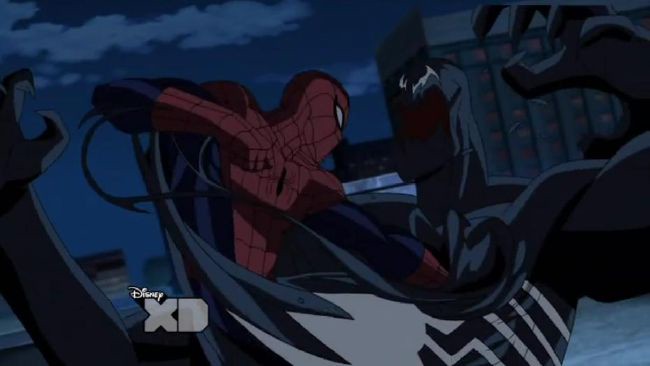 venom spiderman slash