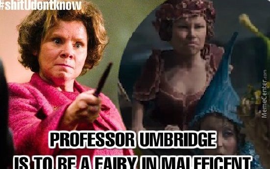 Whaaa Umbridge Fairy Harry Potter Memes