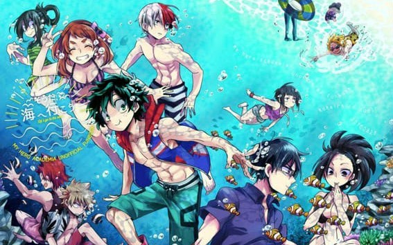 MHA Beach Episode XD | MHA Headcanons