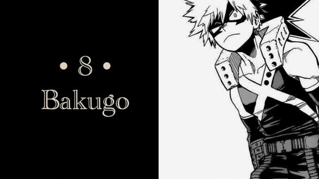 8 • Bakugo | 𝚈𝚘𝚞𝚛 𝚒𝚗𝚏𝚕𝚞𝚎𝚗𝚌𝚎 || My hero academia x reader
