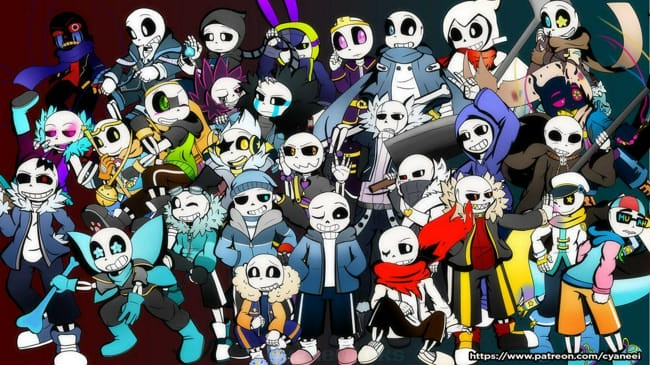 Heya, it's me, dust sans , and all my fellow murdery pals! Boss is
