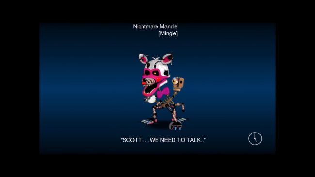 FNAF WORLD nightmare mangle, Wiki