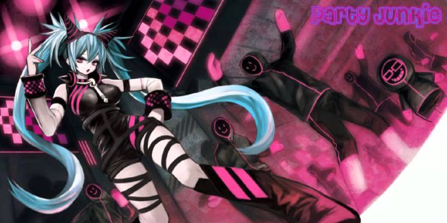 Party Junkie By Hatsune Miku Lyrics Anime Songs