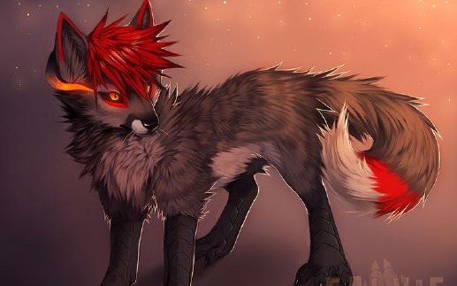 anime demon wolf boy
