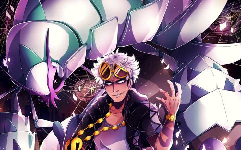 Pokémon on X: Guzma and Ash step onto the stage in the semifinals